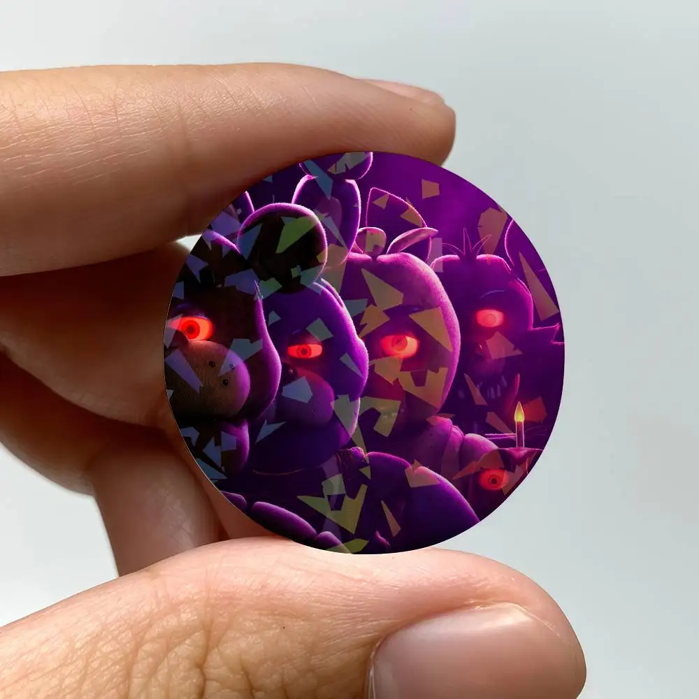 الكرتون F-FiVE N-NiGhtS في F-FReDY-Y شارة مستديرة دبابيس التلبيب لحقائب الظهر حقيبة الليزر بروش الملابس الهدايا #5