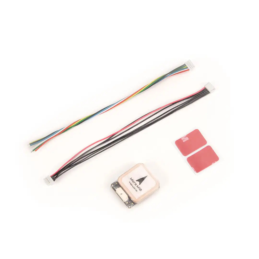 

Holybro Micro M10 GPS with IST8310 Compass Ceramic Patch Antenna 32X26mm for RC Airplane FPV Freestyle Long Range Drones