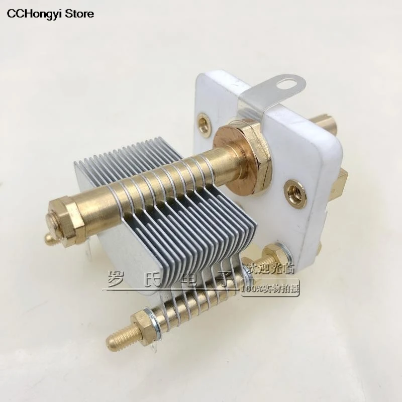 CW1-J-50/100 type high frequency ceramic plate large distance air single variable capacitor beauty medical instrument