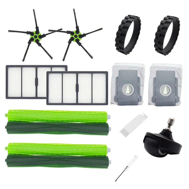 AA96 Replacement Parts Cleaning Kits for S9 S9+ Brush HEPA Filter Screen Gimbal Wheel Tire Dust Bag