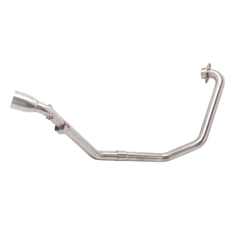 Slip On For Yamaha FZS150 Motorcycle Exhaust Escape System Front Link Pipe With DB Killer Stainless Steel
