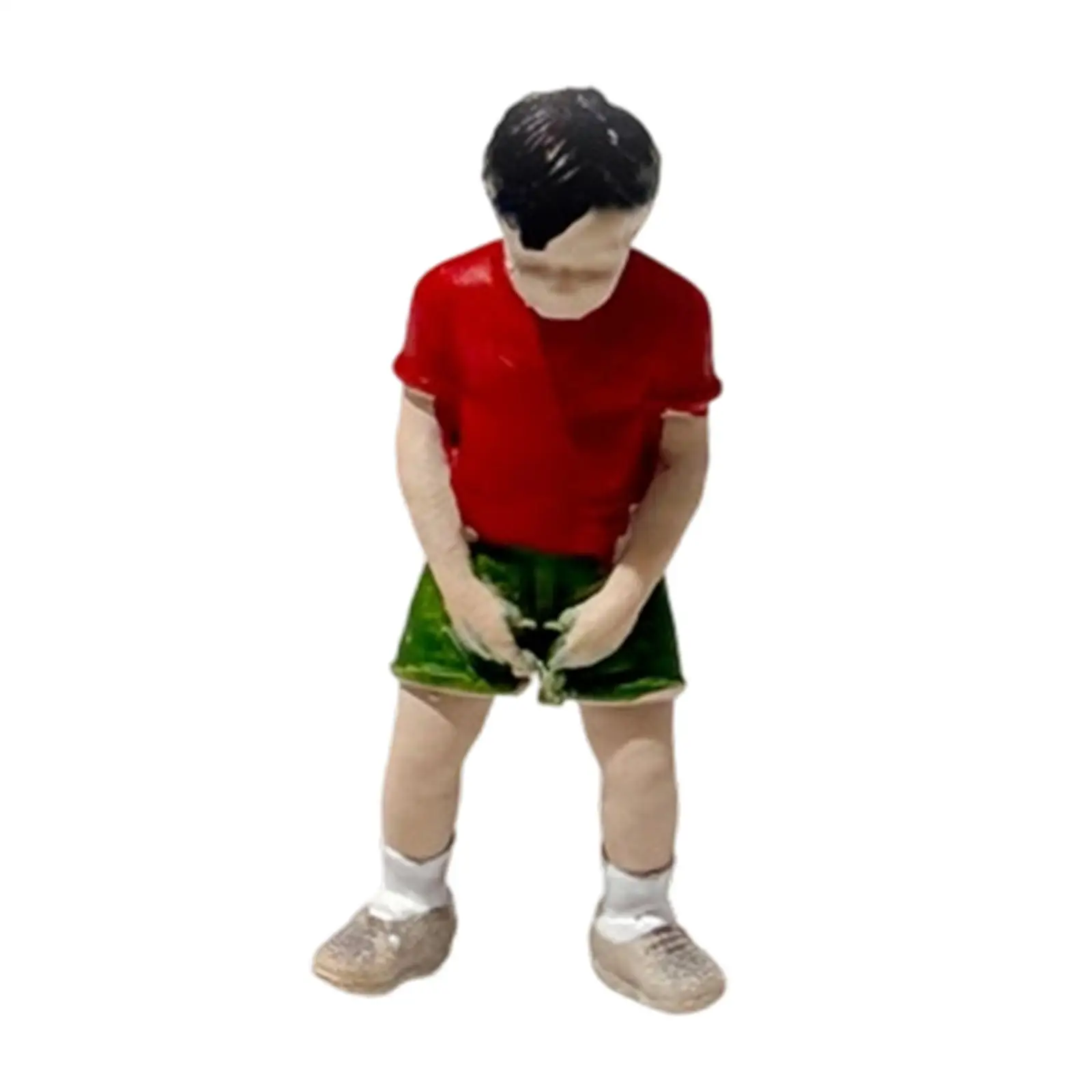 Figurinha Miniatura de Resina Pintada, Modelo de Pessoas em Miniatura para Dioramas, Figuras para Cenários Arquitetônicos em Escala 1:64