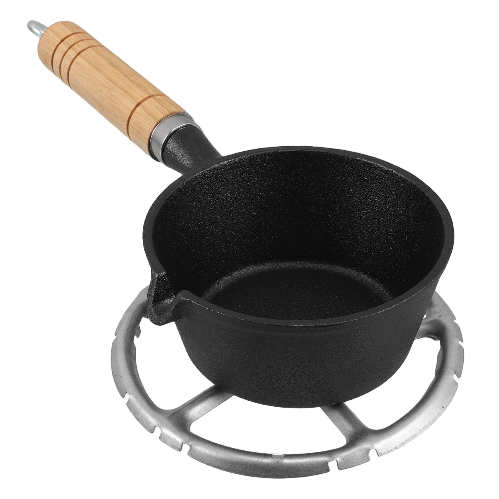 

Mini Cast Iron Skillet Small Egg Frying Pan Compact Butter Warmer Pot For Stove Top Cooking Cast Iron Melting Pot