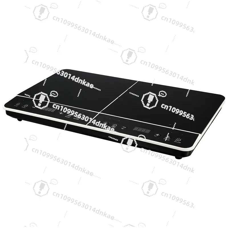 Export Double Head Double Stove Induction Cooker Household Manufacturer Induction Cooker Two Eyes Desktop High-power