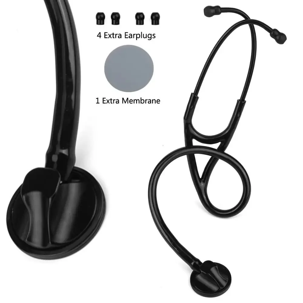 Doctor Stethoscope Professional Stethoscope Medical Cardiology Stethoscope Nurse Student Medical Equipment Device Single Sided