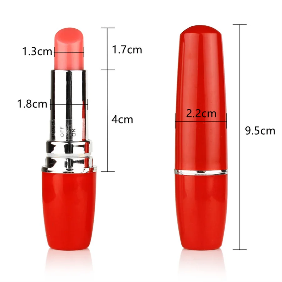 Lipstick Vibrator Bullet Vibrator Mini AV Stick Clitoris Stimulator G Spot Massager Waterproof Masturbator Sex Toys For Woman