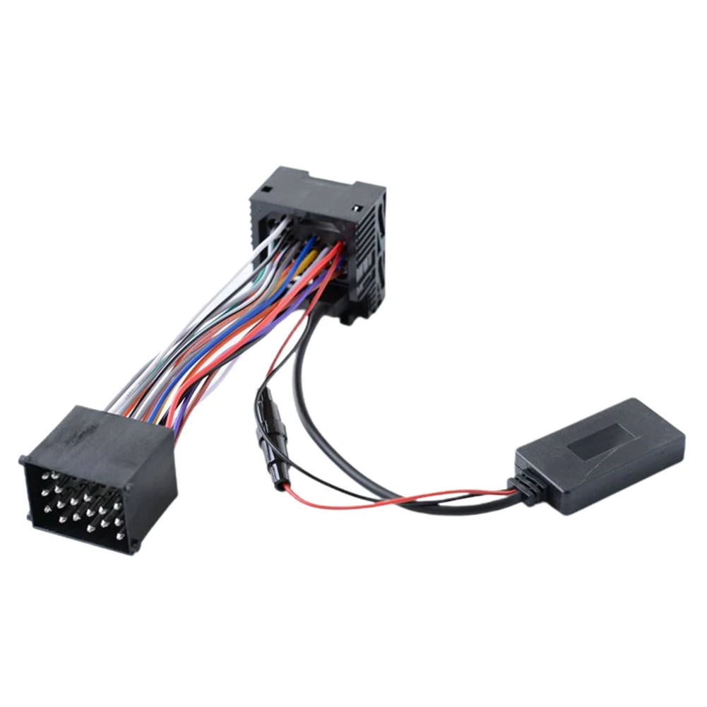 For BMW E46 3 Series Radio AUX IN Cable Adapter 10 Pin Connector Suitable for Connecting External Audio Sources