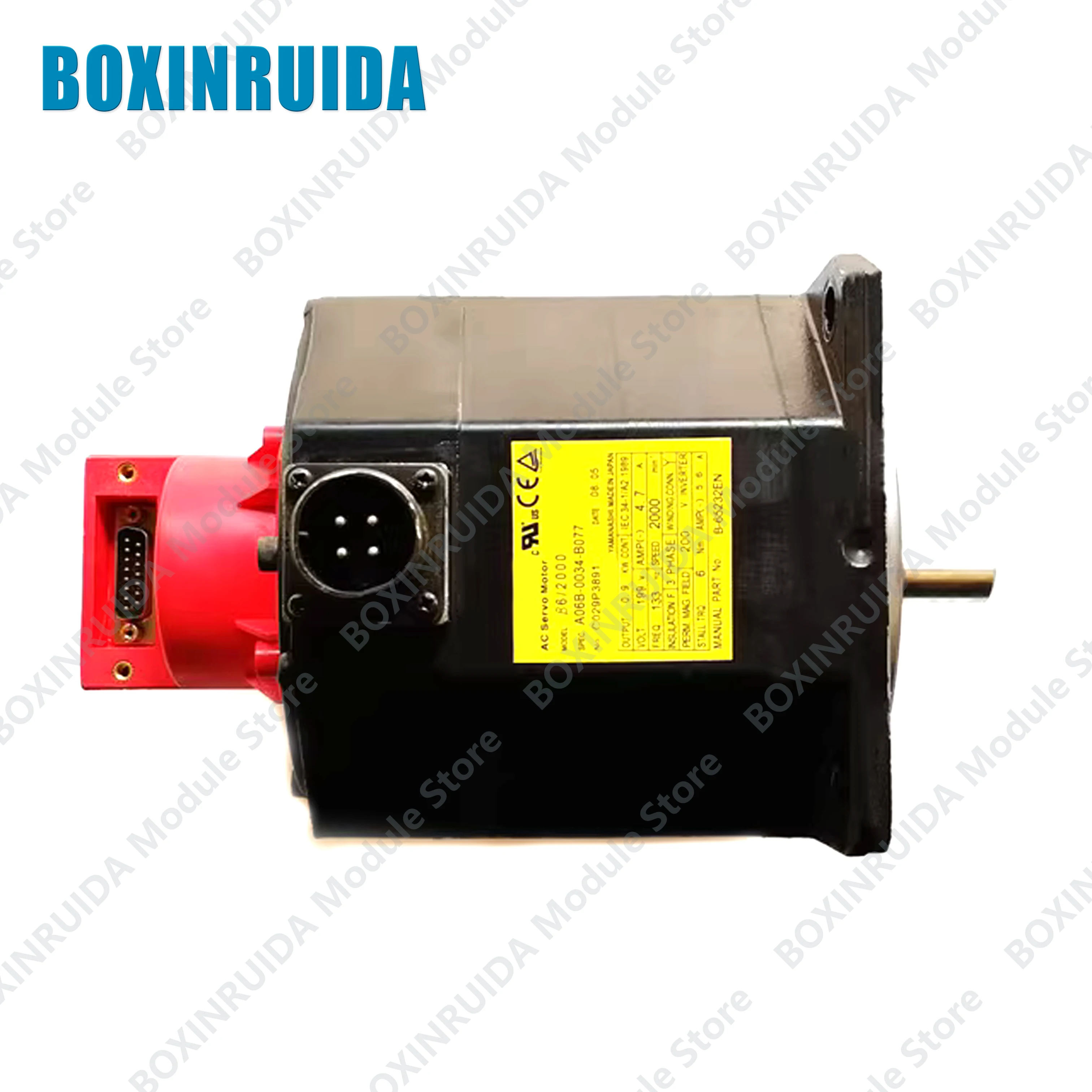 

A06B-0034-B075 A06B-0034-B075 #0008 Servo Motor CNC Machine