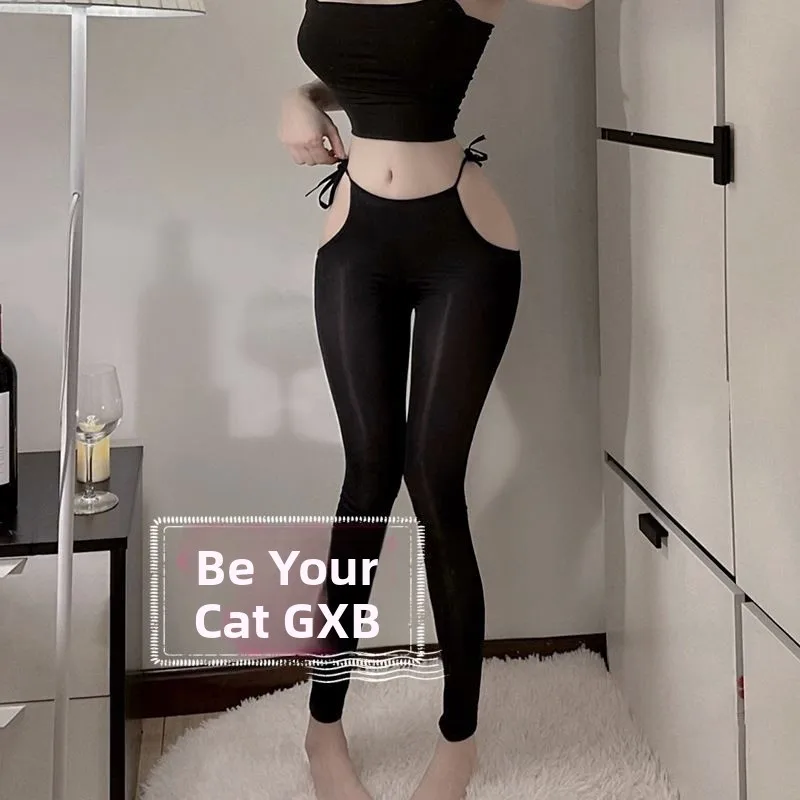 Peach Butt Yogabroek Hoge elastische dunne damesbroek Zijkant Diep Verbergen Strakke pasvorm Damesbroek Beau Body a Pants