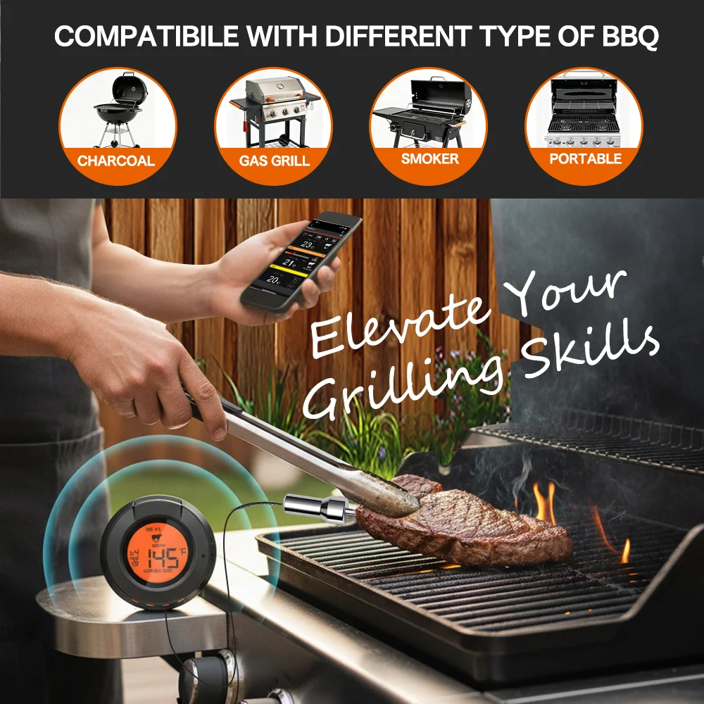 Thermomètre Bluetooth WENMEICE - Kitchen Gadgets Under 500 avis et prix