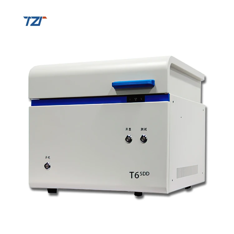 TZT-T6SDD ROHS Precious Metal Testing Machines Analyzer X Ray Spectrometer Machine Tester Xrf Metal Heavy metal detection