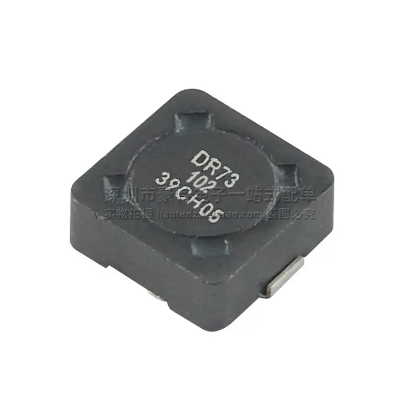 10 Stück/DR73-102-R importierter Patch Mini 1MH 0,25A integrierter kleiner Leistungsabschirmungsinduktor