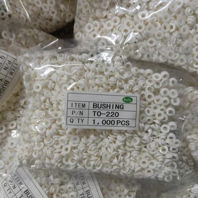 TO-220 절연 태블릿 서클 M3 트랜지스터 패드 부싱 TO-220 플라스틱 절연 와셔, 1000 개