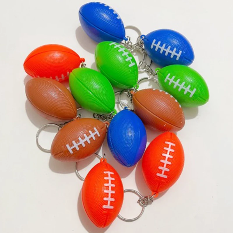 Rugby Keychain Player\'s Gift Car Keychain Rugby Fan Keychain 4 Colours Sports Accessories|/1pcs Rugby Accessories