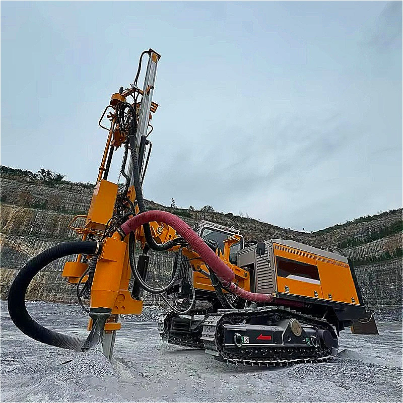 Factory Price High Performance DTH Crawler Drilling Machine for Deep Hole Blasting Mining Customized Specs High Efficiency Sale