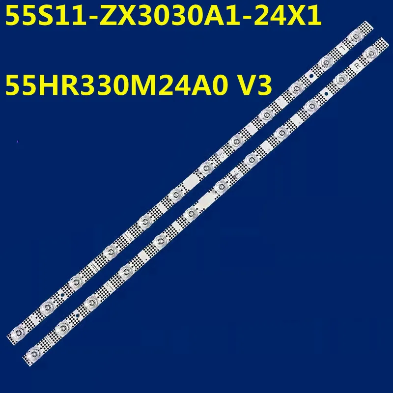 5Kit LED Strip For 55F265C 55S11-ZX3030A1-24X1 55HR330M24A0 V3 55P635 55S451 55S453 55S455 55N7E 55V2E 55V69E LVU550NDEL