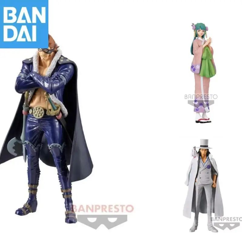 Bandai Namco Banpresto One Piece Dxf Wano Country Buggy Shanks Yamato Kozuki Hiyori The Grandline Children Figure Model Toy gift