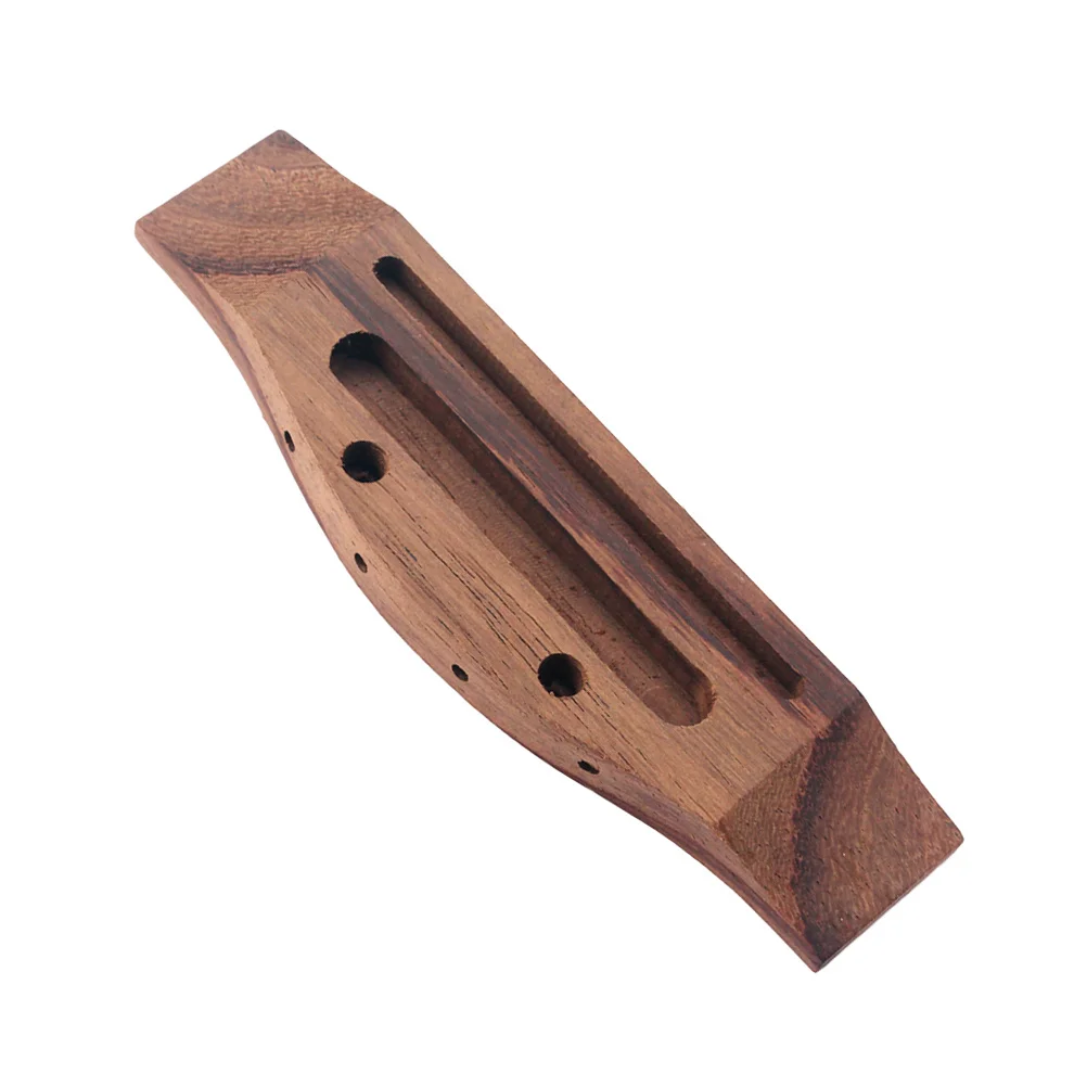 

4 String Rosewood Wooden Guitar Bridge Professional Repair Replacement Parts for Classical Guitar Better Sound