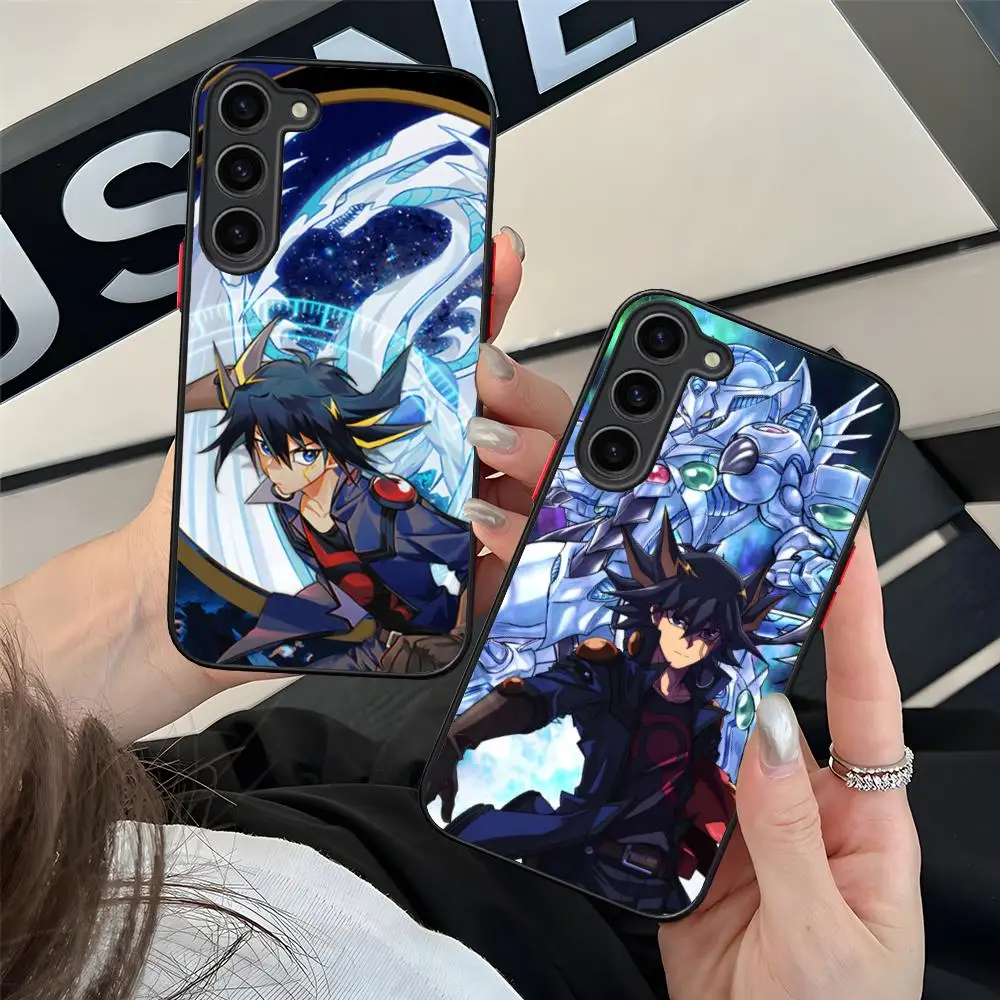 

Чехол для мобильного телефона Yugioh Yusei Fudo для Samsung Galaxy S25 S24 S23 S22 S21 Plus FE Ультрацветный силиконовый чехол для смартфона