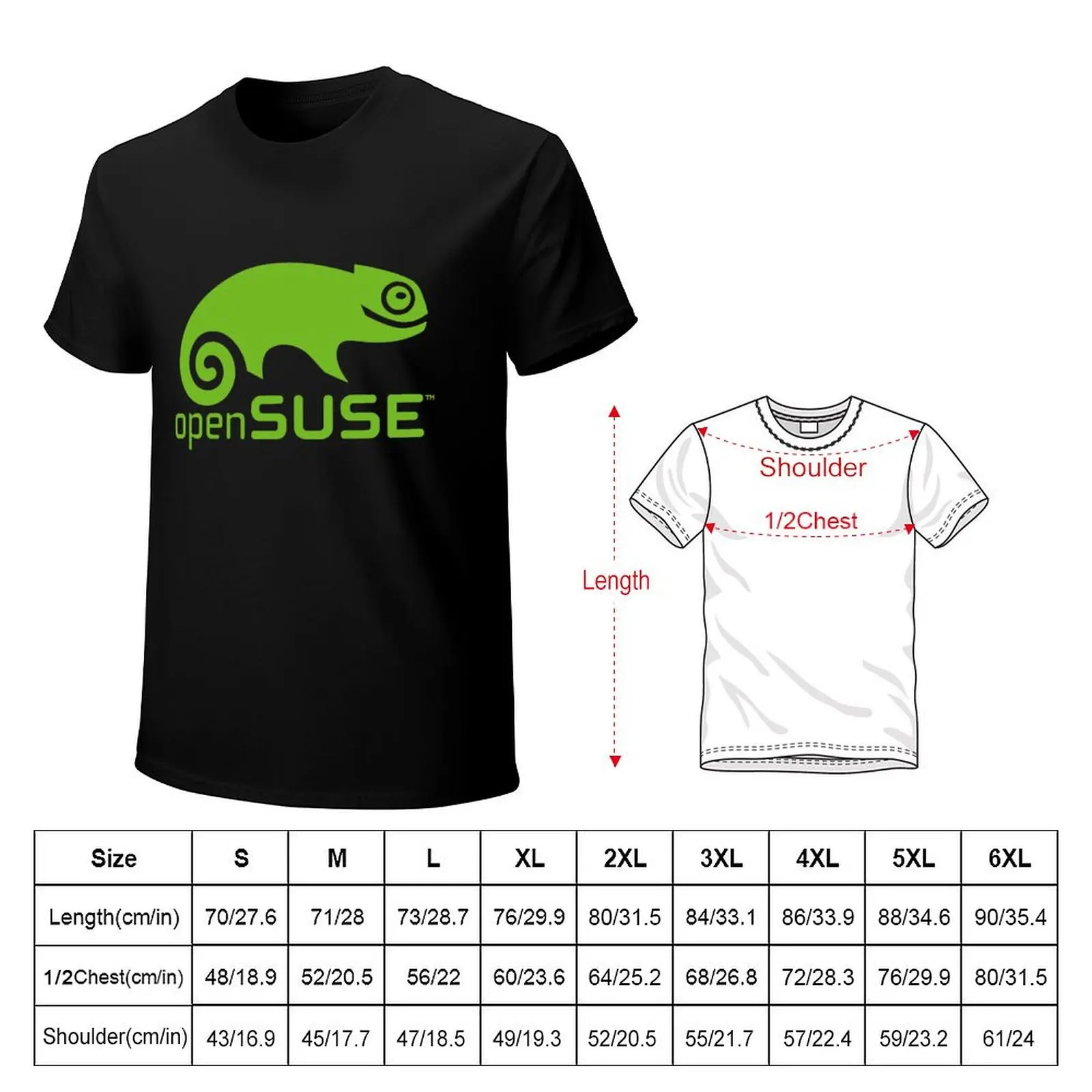 openSUSE LINUX T-Shirt Holiday Lightweight T-Shirt
