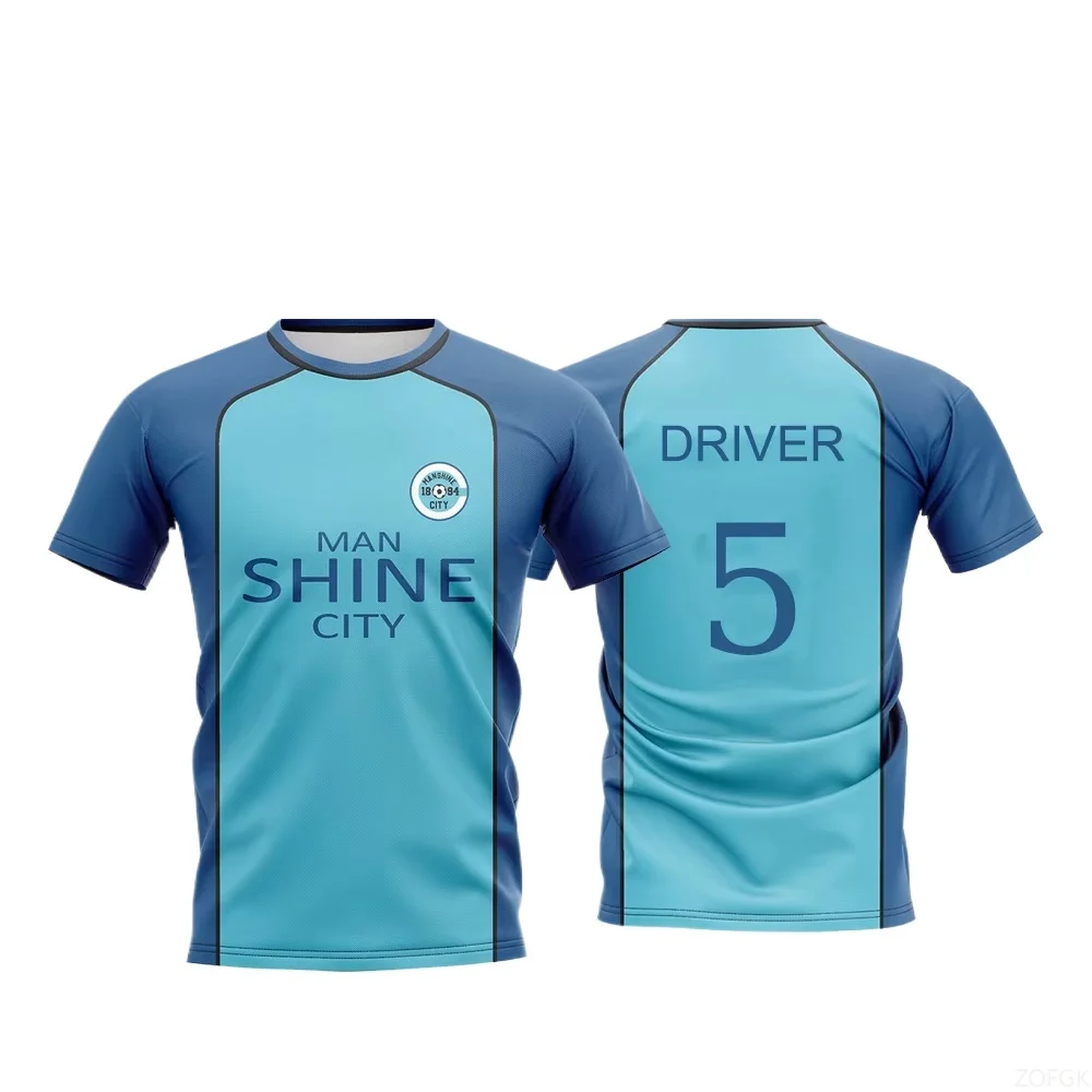 الأزرق قفل مانشين مدينة موحدة قميص تي شيرت NAGI انمي ياباني دور اللعب أفضل الرجال والنساء مايوه