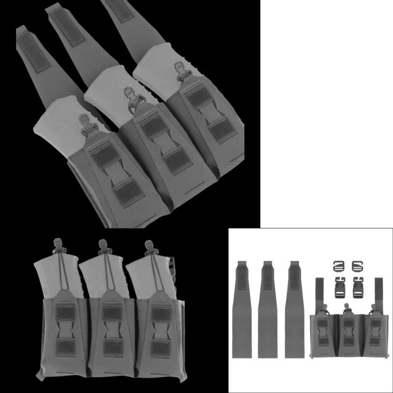 

LG3V2 Adventure Gear Pouch | Convertible Triple Mag Holder Durable Magazine Organizer | For Hunting Equipment Accessories