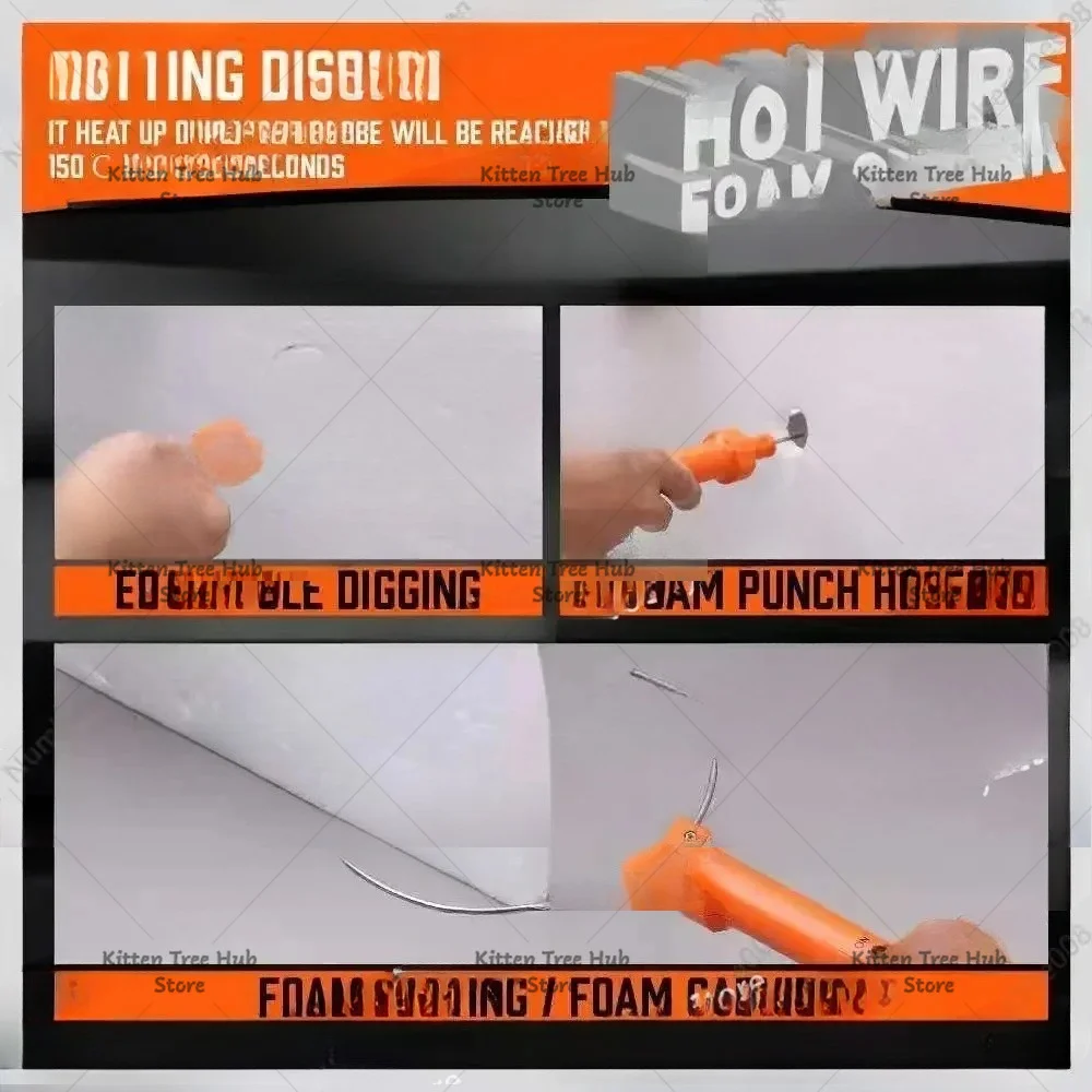 Rechargeable electric heating pen electric foam cutting machine three-in-one