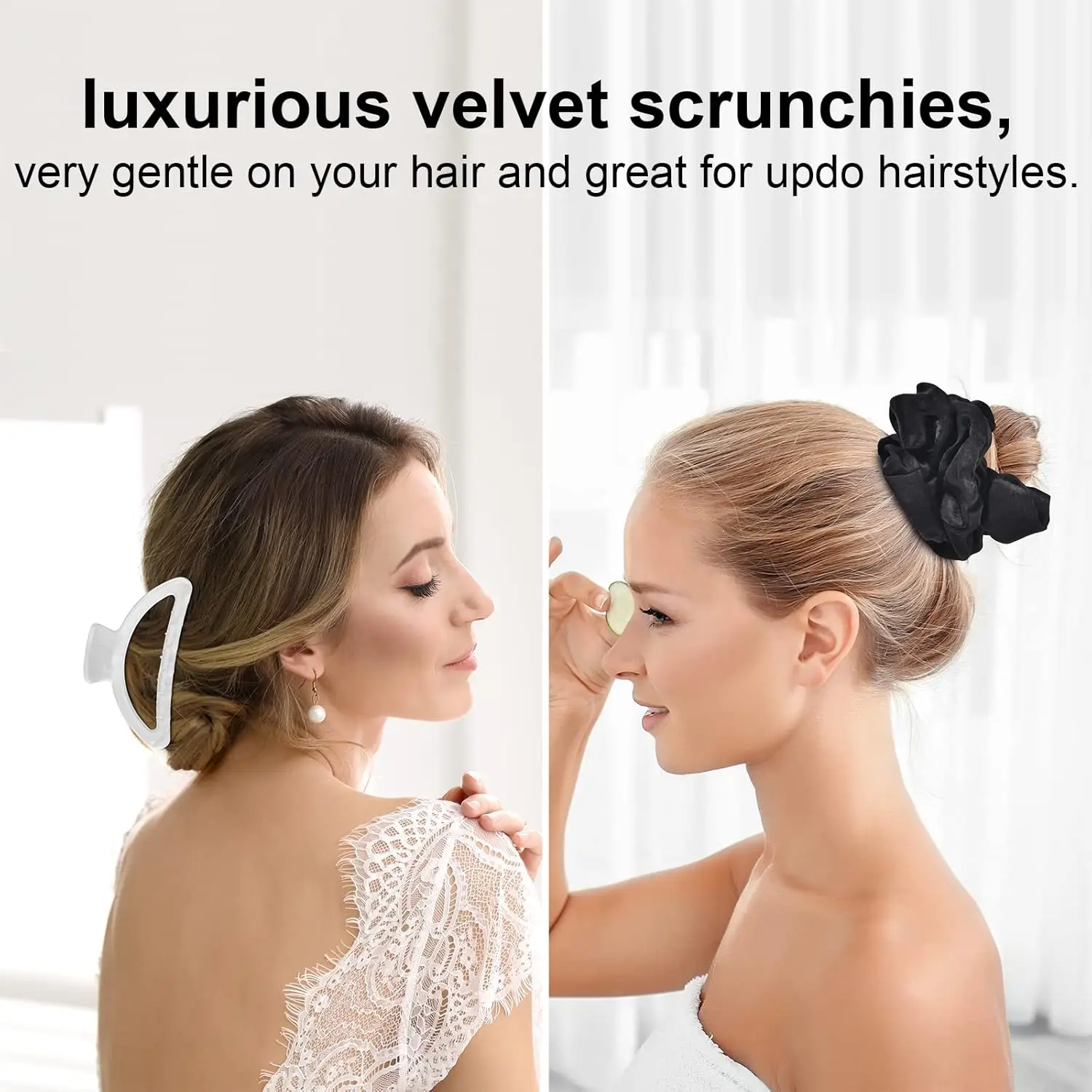 1 Set Hitzefreier Lockenstab für Frauen, Hitzefreies Locken-Stirnband für weiches, glänzendes Haar, Lockenwickler, Friseurwerkzeuge und Zubehör – Detail 5