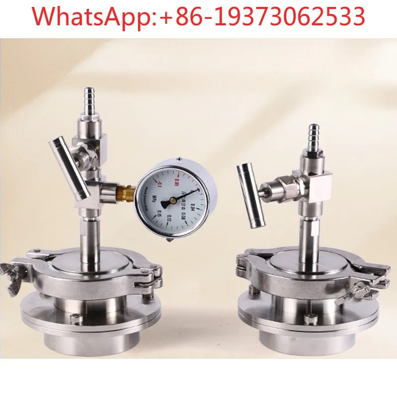 Stainless Steel Tube Furnace Flange, Quick Removal Quartz Corundum Pipe Fittings