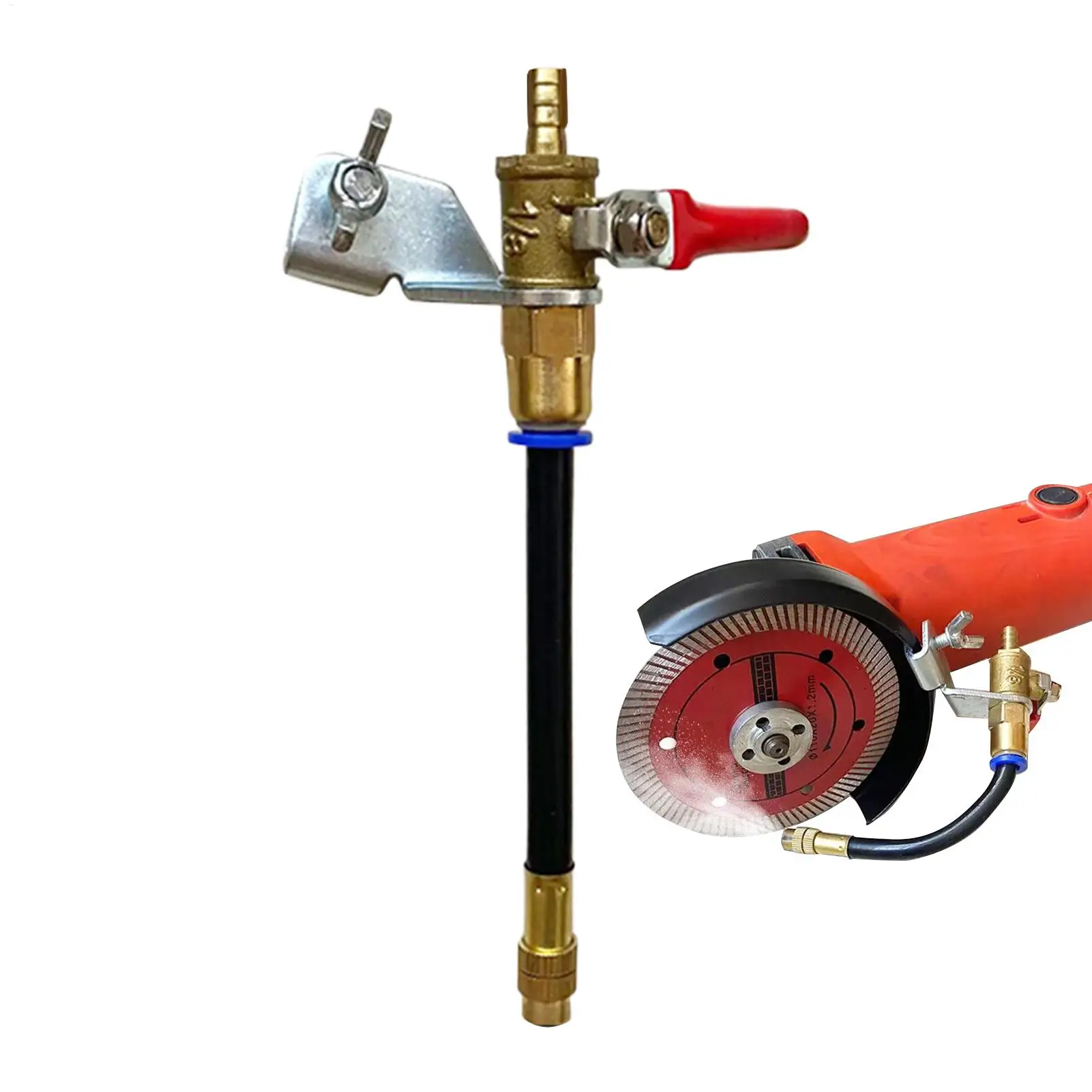 

2-Mode Dust Remover Water Sprayer Flexible Misting Attachment For Tile Marble Brick Work Construction