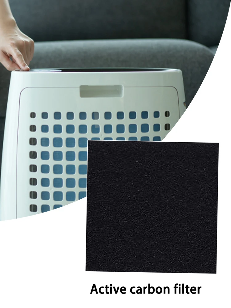 1MX1M Universal Activated Carbon Foam Sponge Air Filter Sheet Pad HEAP Air Purifiers Accessories Purifier Filter Fabric