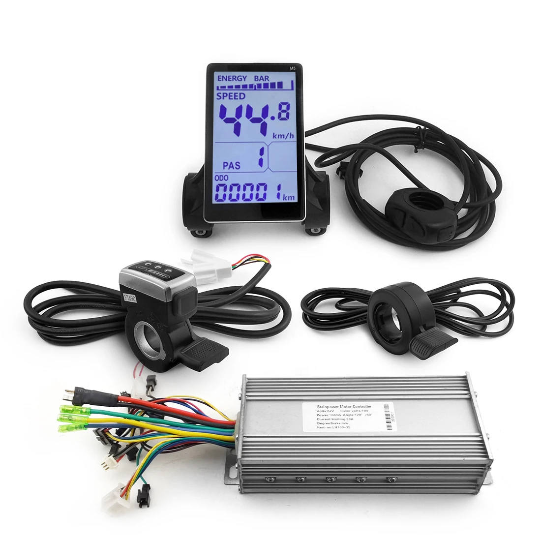 

1000w Electric Bicycle Accessories brushless motor controller Lcd Display For Electric Bike