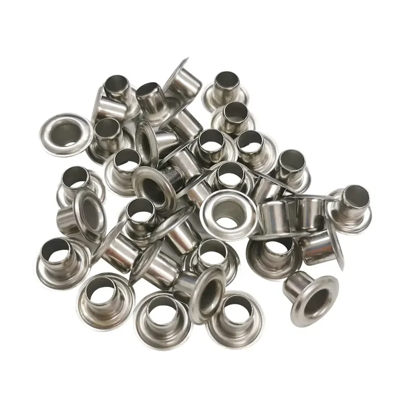 High Quality 5000pcs Wholesale Price Rings Eyelets 5.5mm to 12mm Buttonholes Grommets for Grommet Machine