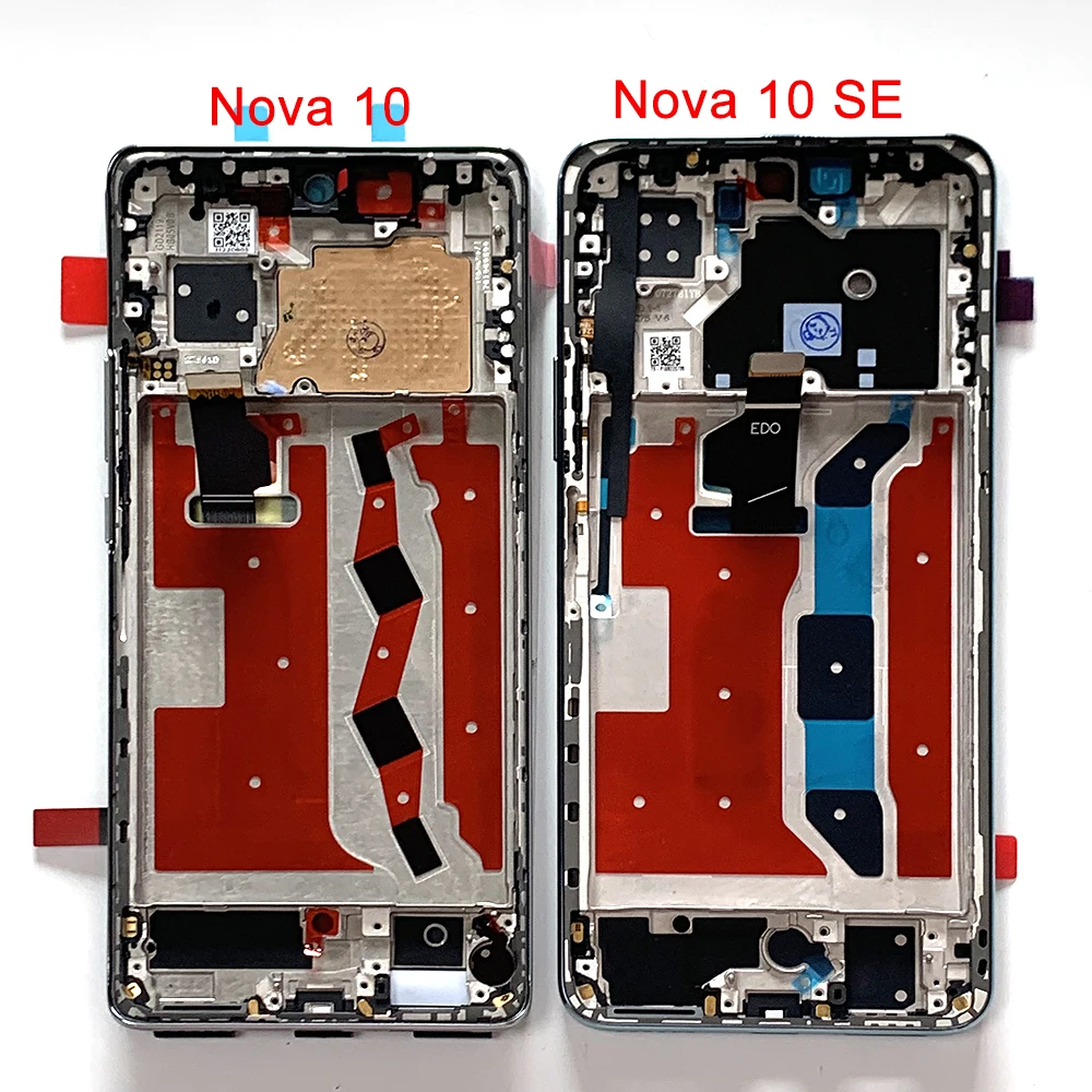 6.67'' Oled Original For Huawei Nova 10 NCO-LX1/LX3 LCD Nova 10SE Display Screen+Touch Panel Frame For Nova 10 Pro GLA-AL00