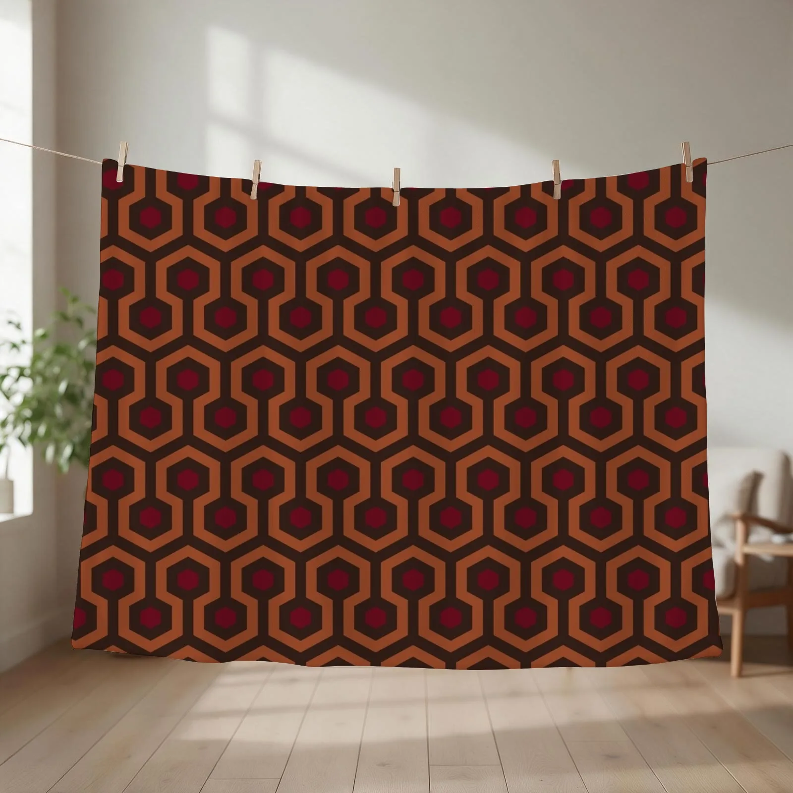 The Overlook Throw Blanket Picnic Soft Plush Plaid Plaid Quilt Blankets