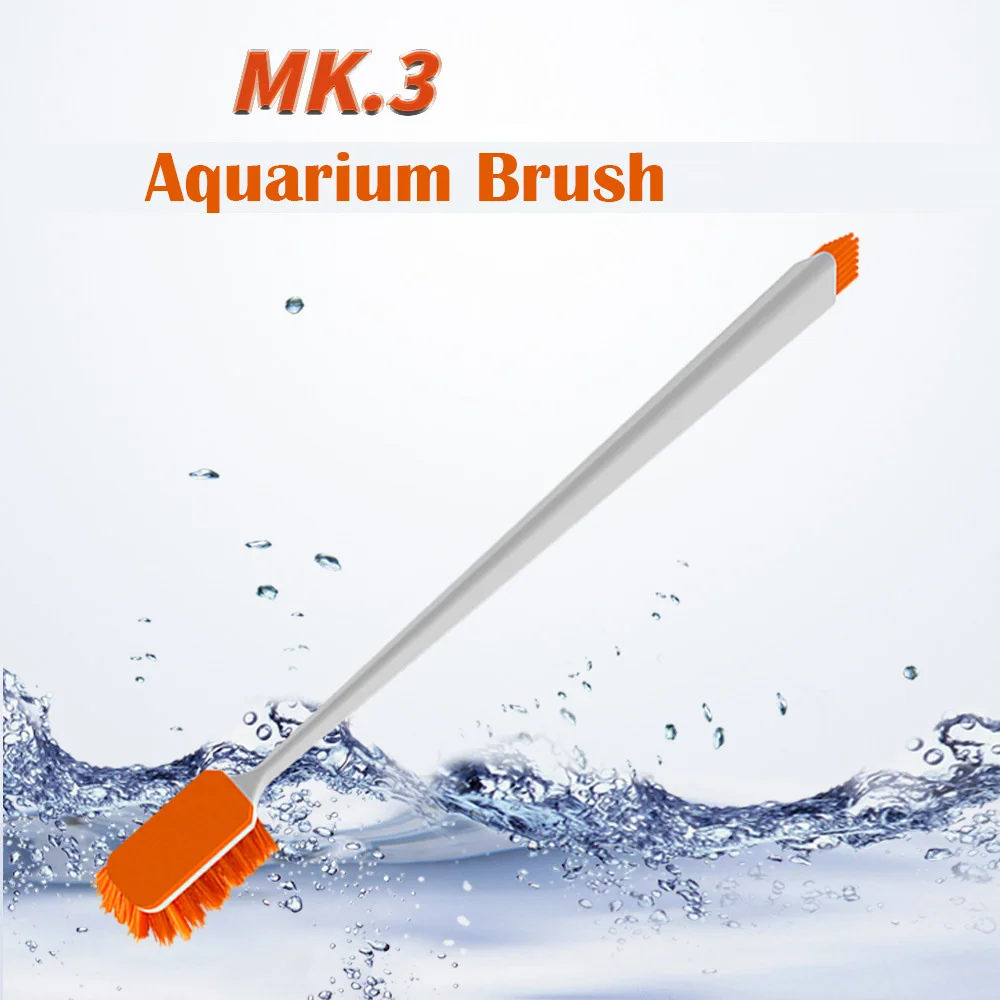 QANVEE Aquarium MK3 Fish Tank Cleaning Brush Algae Removal Cleaners Fishbowl Akvarium Accessories Multi-tool Terrarium Plant