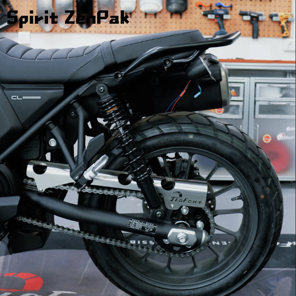 دراجة نارية الأمتعة الخلفية قوس الركاب المقعد الخلفي مقبض السكك الحديدية مقبض إمساك صالح CL250 CL300 CL500 SCL500 2023-2025