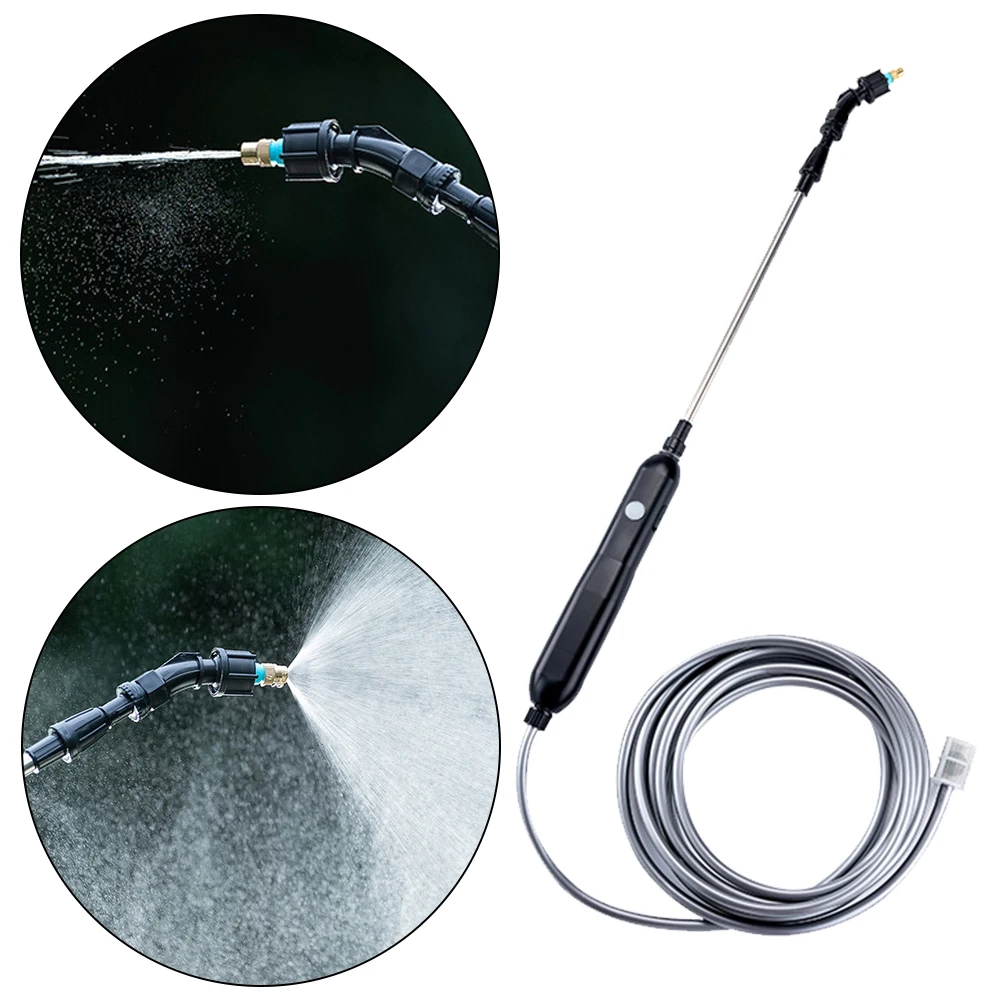 

Watering Spray Wand Rechargeable Pesticide Spray Watering Flower Electric Tools with Telescopic Wand for Yard Lawn Weeds Plants