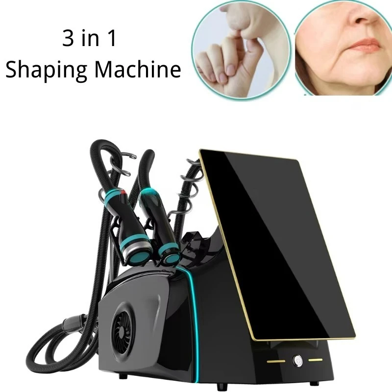 Newest Desktop 3 in 1 Face and Body Shaping Beauty Equipment 2.45GHz Frequency Fat Loss Skin Firming for Salon Use