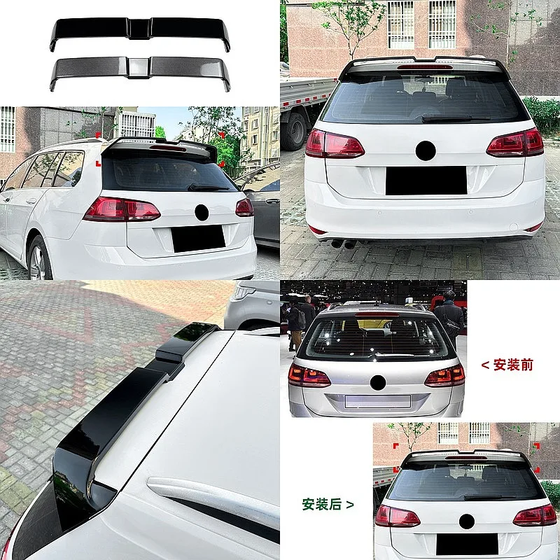 

Golf MK7 Wagon Odin Style Roof Spoiler Rear Wing Lip For VW Golf 7