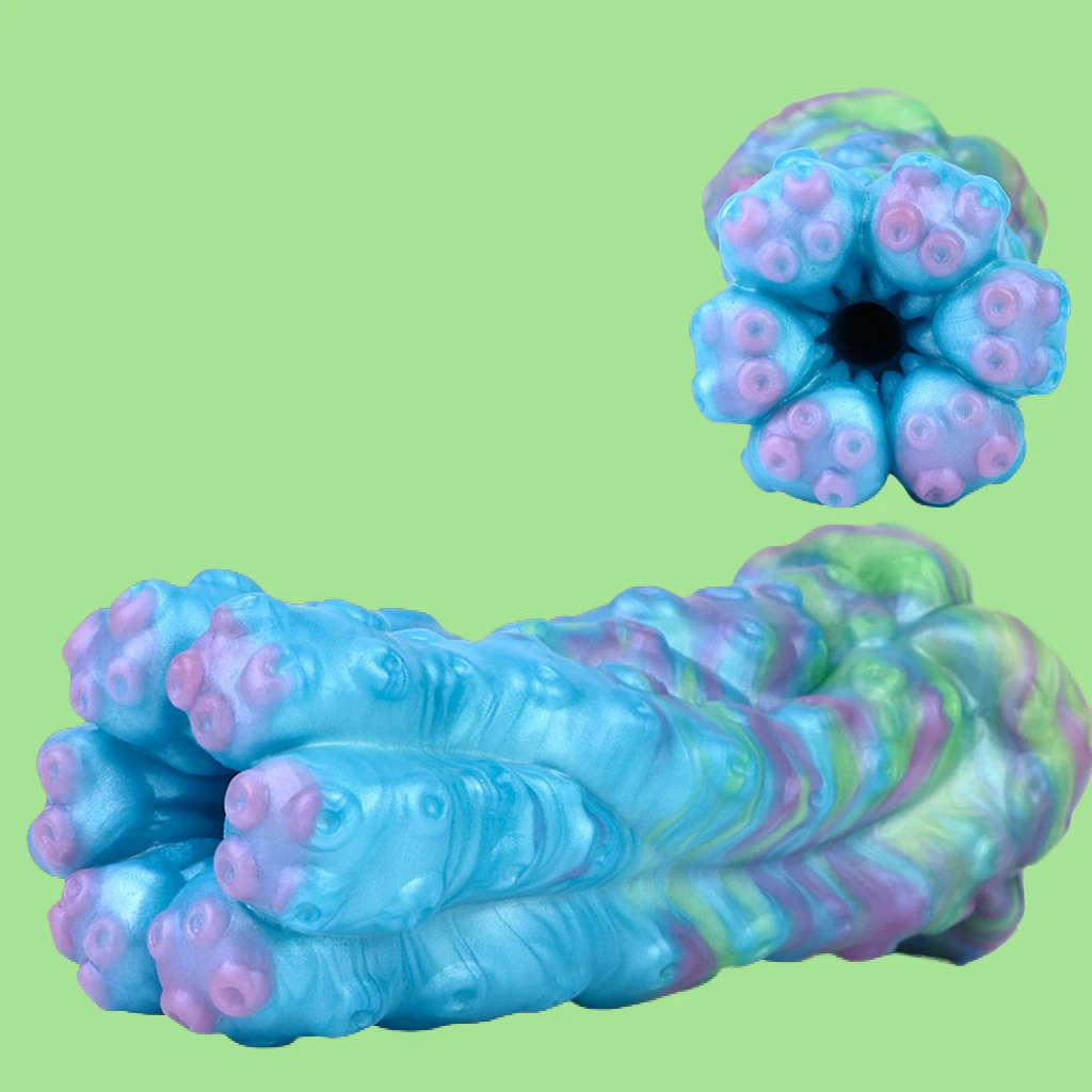 GEEBA Silicone Male Masturbator Faux Octopus Tentacle Sex Toys For Men Realistic Vagina Pocket Pussy Stroker Sexy Shop Products
