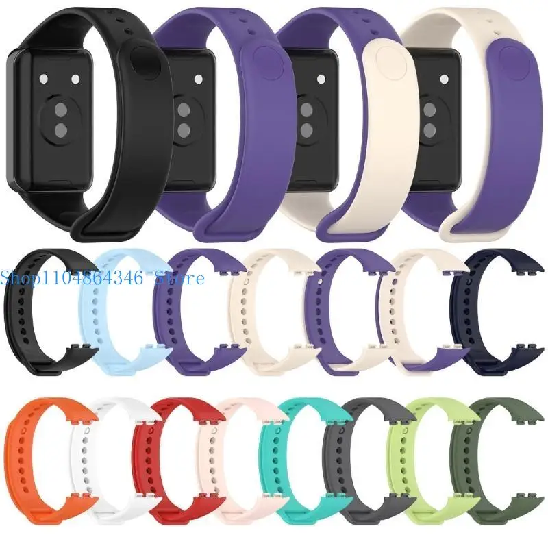 

652F Fashionable Wriststrap Band for Band 9 Sweatproof Wrist Straps Replace Bracelet Belt Waterproof Scratch-resist