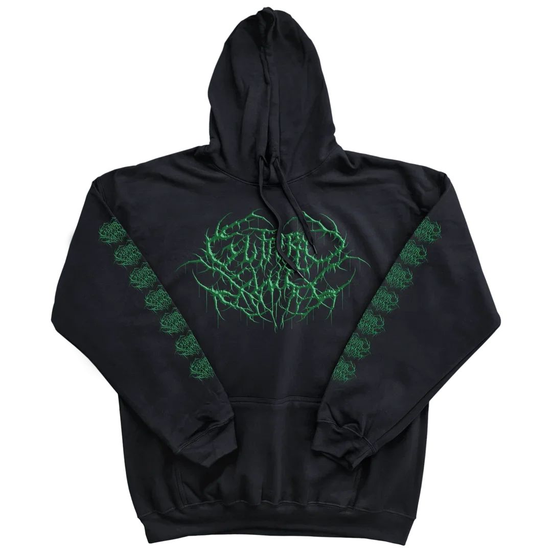 Gothic Rock Heavy Metal Band Hoodie Harajuku 2K Retro Print Hoodie Casual Loose Streetwear Thickened Hoodie Unisex Fans Gift