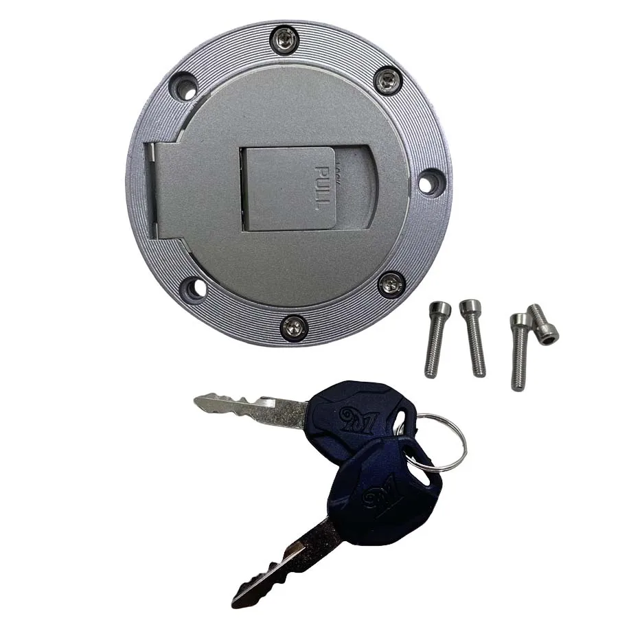Cubierta de bloqueo de llave de Motos para Yamaha, tapa de tanque de combustible Universal para motocicleta, cubierta de Gas para YZF R1 R6 TRX850 FZX25 FZR600R FZ600 XJR1200