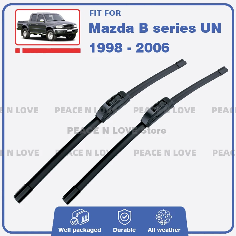 

Для Mazda B серии UN Bravo 1998-2006 передние щетки стеклоочистителя, аксессуары для лобового стекла 1999 2000 2001 2002 2003 2004 2005