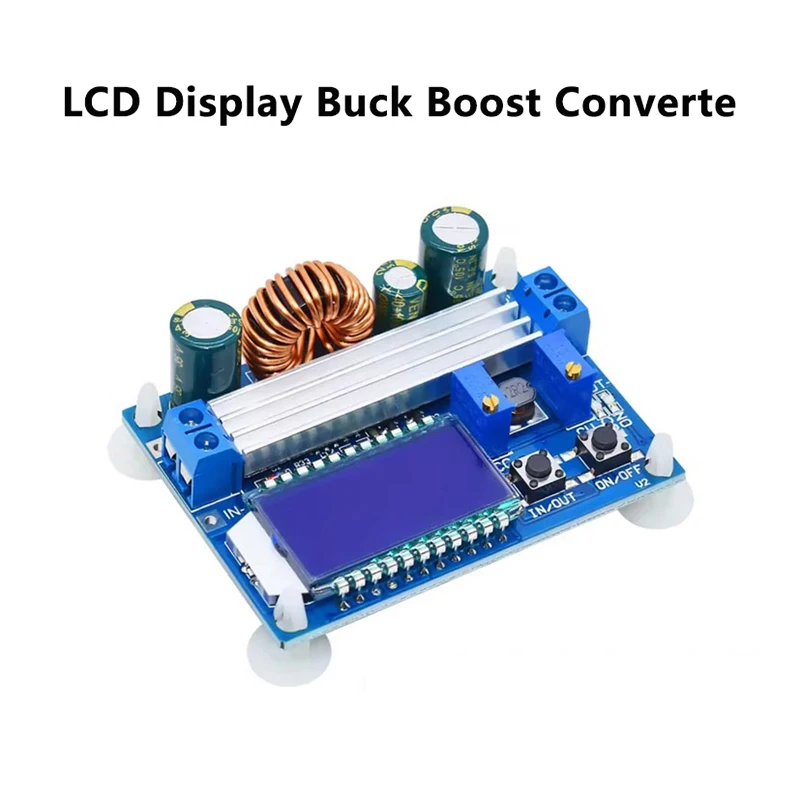 DC-DC  Boost Converter 5.5-30V To 0.5-30V 35W Adjustable Step Up Down Voltage Regulator Power Supply Module LCD Display
