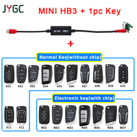 JYGC JMD Universal Remote Normal or Electronic Key Work with Magic Cable MINI HB3 Key Generator Support Android IOS