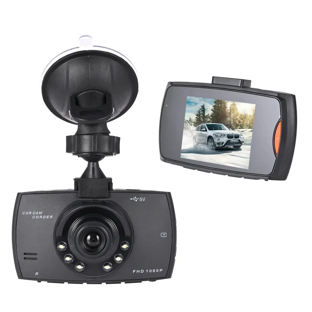 1080P 80x50x20mm Infrared Night Vision High-definition Dash Cam H500 Car Monitoring Gift G30 English