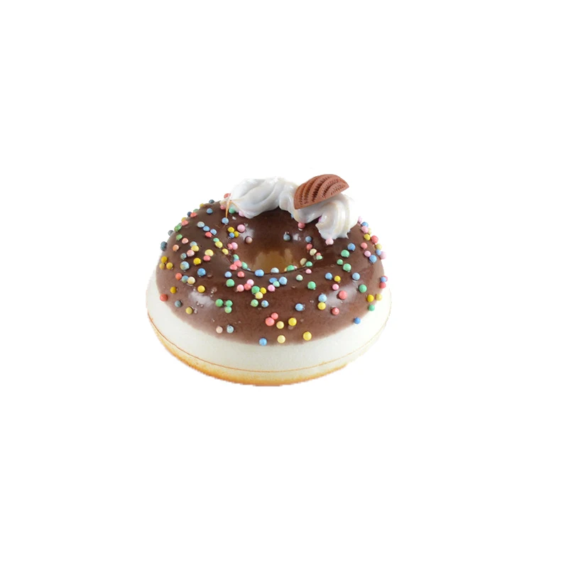 2pcs Spaß realistische Dessert kuchen Simulation Donut Modell Foto Requisiten süße Simulation Essen spielen Kinderhaus Spiele kleines Geschenk
