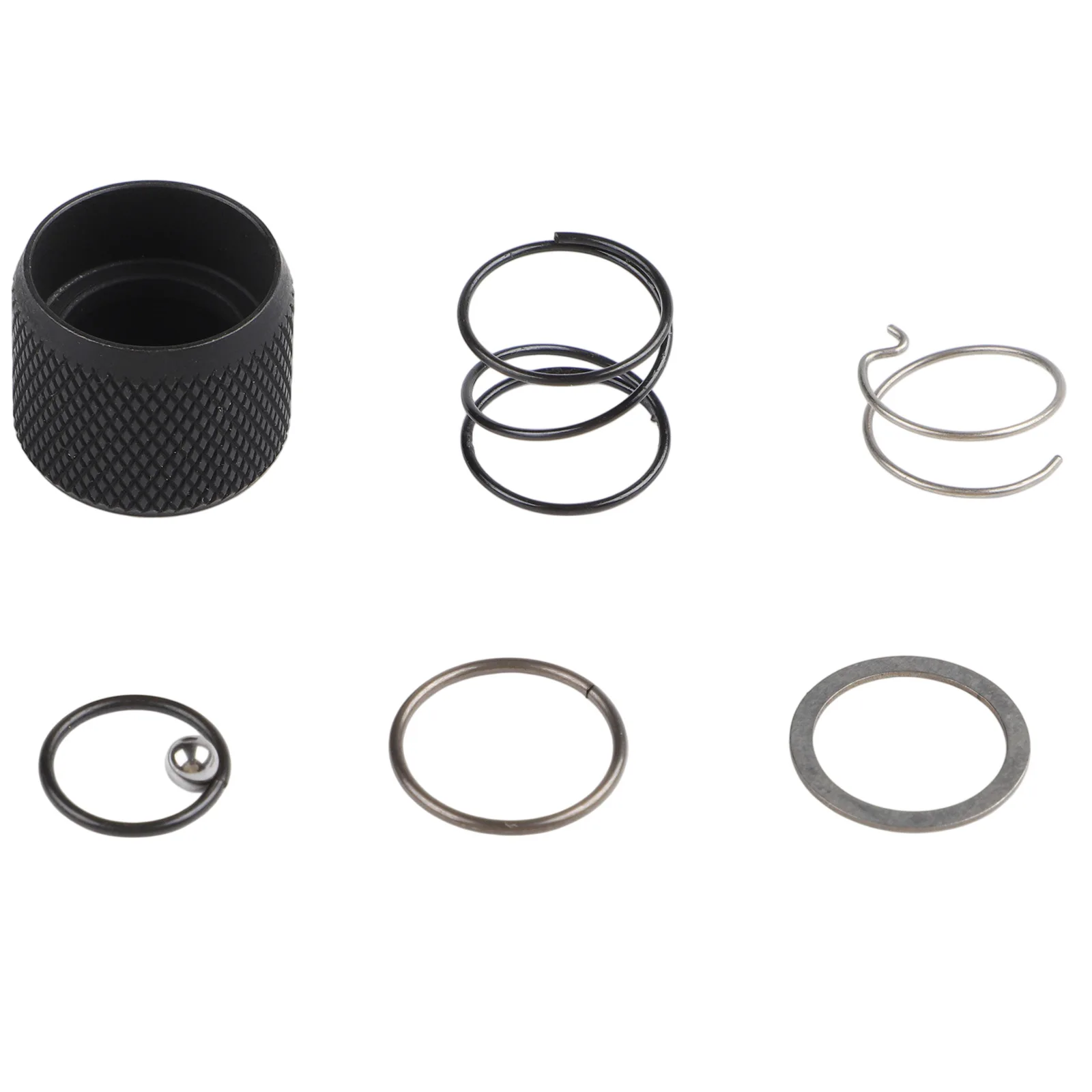 7pcs/set Driver Bit Holder Chuck Repair Kit For DCF886 DCF885 For Impact Driver Metal Bit Holder Chuck Power Tool Accessories